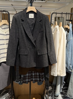 indiciatheL2D5XZ228专柜正品标记女装时尚气质毛呢西装吊牌1889