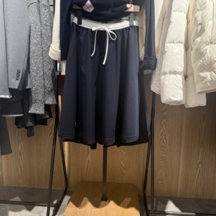 indiciatheL2A6QZ027专柜正品 百搭撞色高腰半身裙吊牌659 标记女装