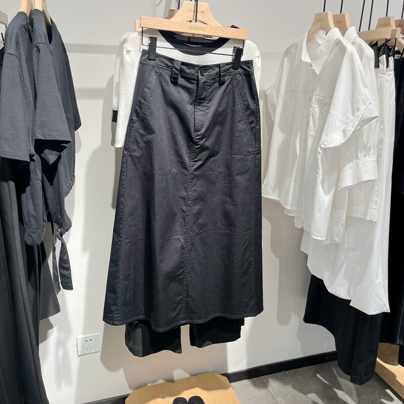 indicia5C309QZ418专柜正品标记女装秋款气质百搭半身裙吊牌价799