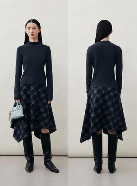 indiciatheL2D5MS225专柜正品标记女装百搭小高领保暖毛衫吊牌499