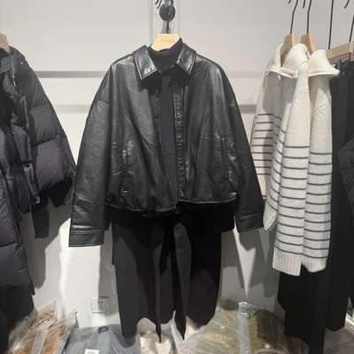 indiciaF2D4YR668F专柜正品标记女装羽绒皮衣夹克外套吊牌价1789