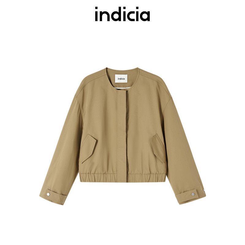 indiciaF2A5WT029N专柜正品标记女装短款气质休闲外套吊牌价799