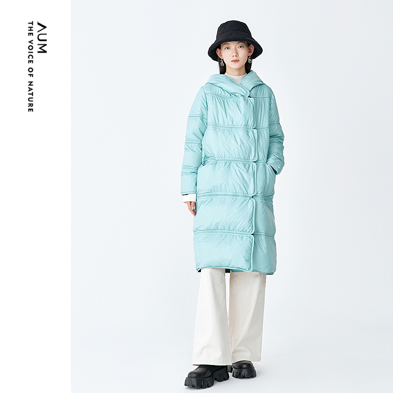AUM双面四穿冬季新款羽绒服女款
