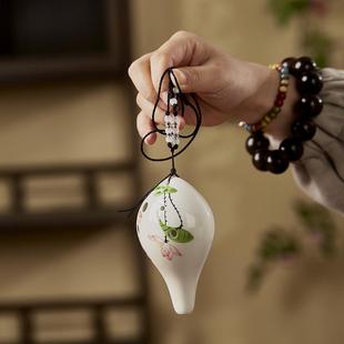 初学者入门六孔中音AC调陶笛6孔埙简单民族冷门小型小学生乐器