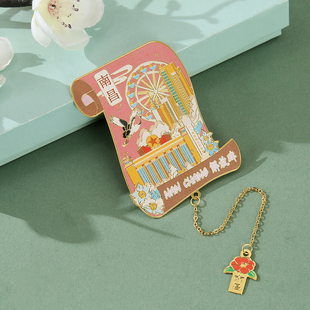 南昌解放碑文创纪念品金属书签礼盒高档文创古典中国风礼物伴手礼