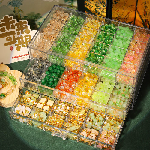 儿童古风琉璃串珠手链