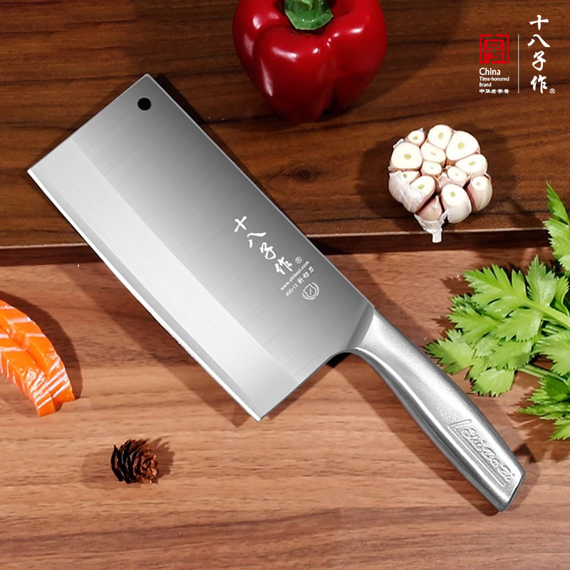 十八子作菜刀家用40cr纯净钢刀具