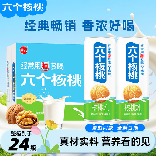 【礼袋款】六个核桃精制型核桃乳