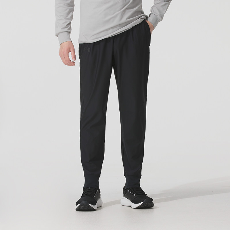 安德玛男裤 秋冬运动裤舒适透气休闲裤户外跑步训练梭织长裤子