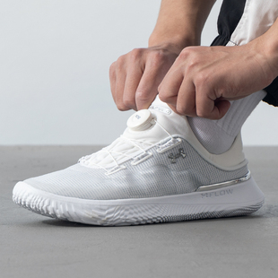 UA安德玛官方可踩跟轻便休闲鞋男鞋BOA旋钮低帮运动鞋男士慢跑鞋