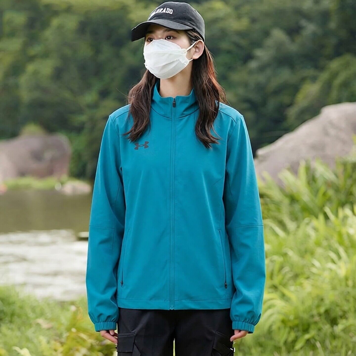 UA安德玛官方运动服女装梭织夹克2026新款训练跑步外套26500402