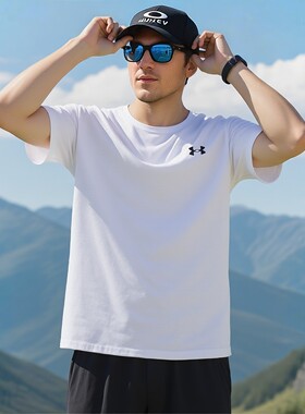 UA安德玛CoolSwitch快干短袖春季新款男士训练健身衣透气运动T恤