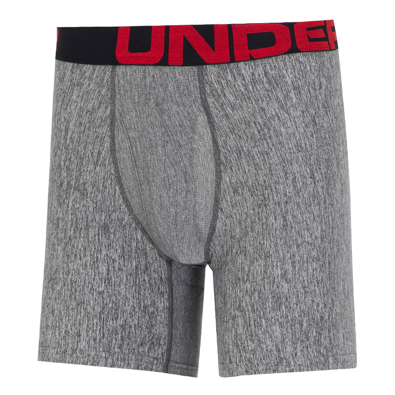 安德玛男士内裤 UA Tech 6英寸Boxerjock修身内裤弹力紧身贴合2
