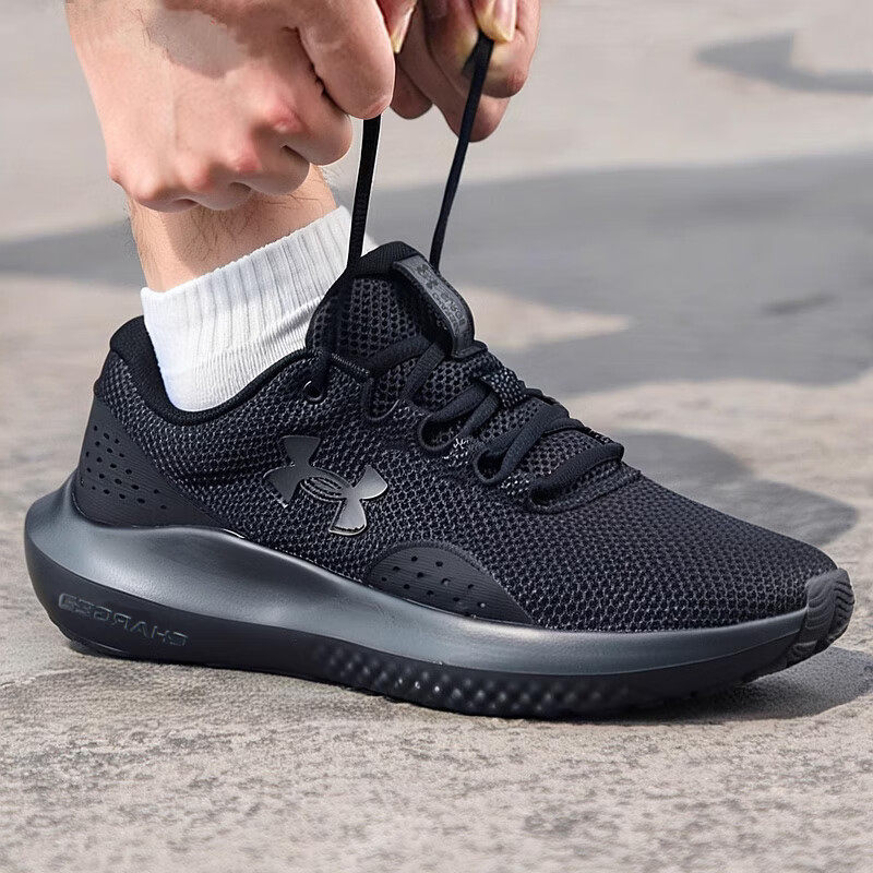 安德玛官方休闲鞋男鞋2025冬季新款减震回弹运动鞋舒适透气跑步鞋,运动鞋new,跑步鞋,淘宝优惠券,粉丝福利购,淘宝优惠卷