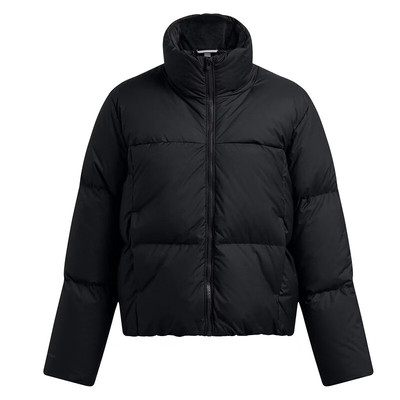 安德玛U女装A Limitless热冬系列运动休闲短款鸭绒羽绒服立领夹