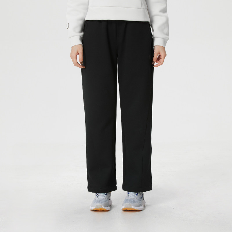 UA安德玛黑色宽松长裤女裤2026新款跑步裤子健身训练裤直筒运动裤,运动服/休闲服装,运动长裤,淘宝优惠券,粉丝福利购,淘宝优惠卷