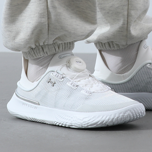 安德玛女鞋BOA旋钮休闲鞋训练轻便减震跑鞋女士透气运动鞋3027812