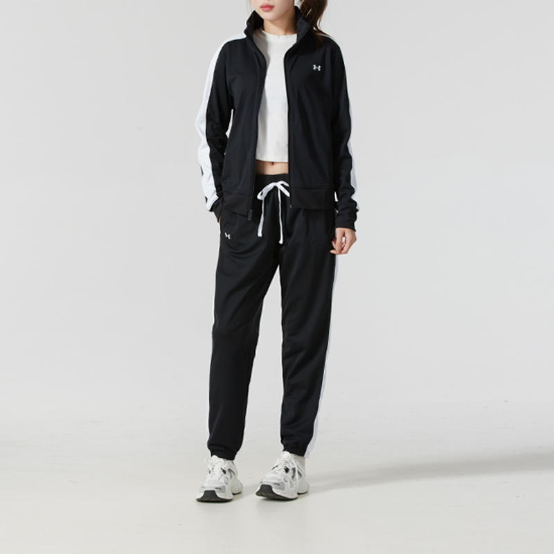 安德玛官方女装运动套装秋季晨练跑步健身夹克外套休闲裤长裤