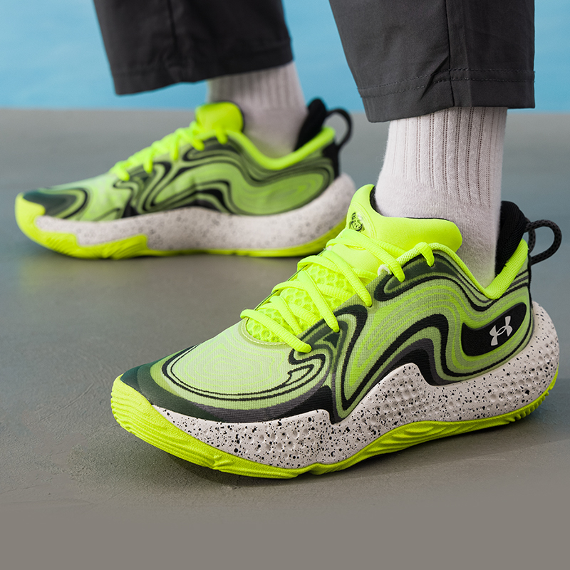 安德玛男鞋女鞋运动鞋舒适缓震耐磨比赛训练鞋潮流情侣休闲篮球鞋