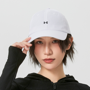 安德玛UA户外鸭舌帽男帽女帽子2026新款运动帽旅行棒球帽1369790