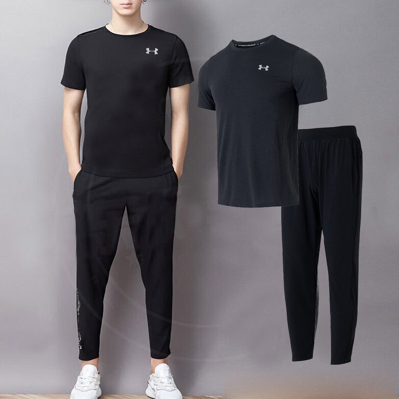 UA安德玛男子训练套装男春季新款跑步短袖裤子透气T恤长裤两件套,运动服/休闲服装,运动套装,淘宝优惠券,粉丝福利购,淘宝优惠卷
