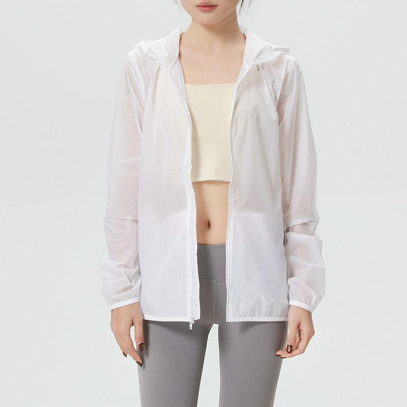 UA安德玛梭织连帽夹克女装26春季新款运动服开衫户外外套6009500,运动服/休闲服装,运动茄克/外套,淘宝优惠券,粉丝福利购,淘宝优惠卷