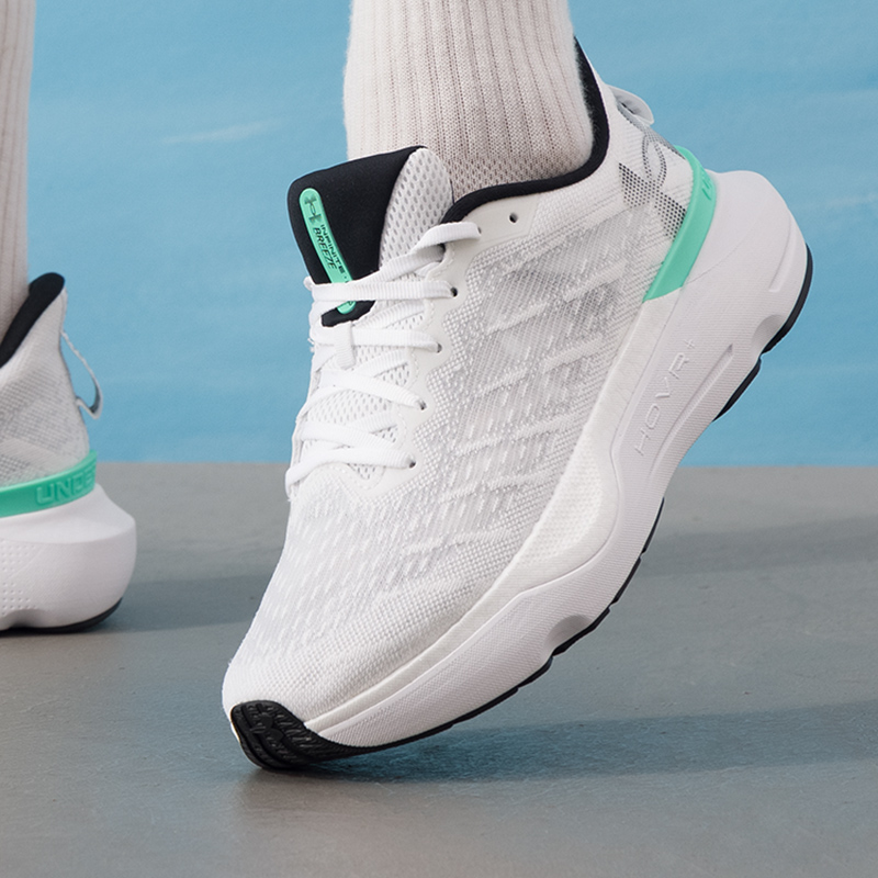 安德玛官方休闲鞋男鞋冬季新款轻便减震运动鞋网面透气低帮跑步鞋