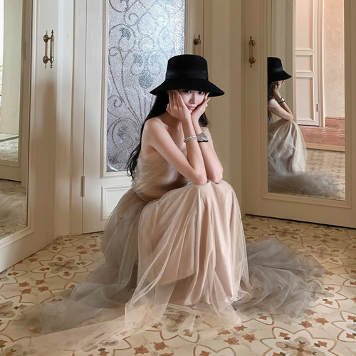 Boamarket d1or高定礼服裙加上衣女秋小众设计感连衣裙 售完无补