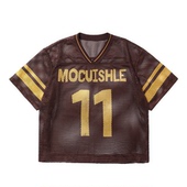 MCSL 「11号」网眼球衣撞色短袖 mocuishle T恤 No. MESH Tee
