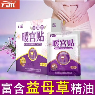 云本益母草宫暖贴暖宝宝贴自发热暖手贴益母草暖身贴暖宝宝保暖贴