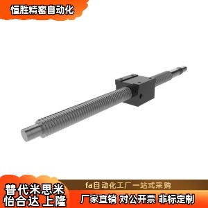 LCG49-25-5/10压轧滚珠丝杠 轴径25 导程5/10 块状螺帽型