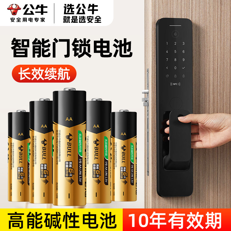 碱性电池耐用环保 10年有效期放心囤用