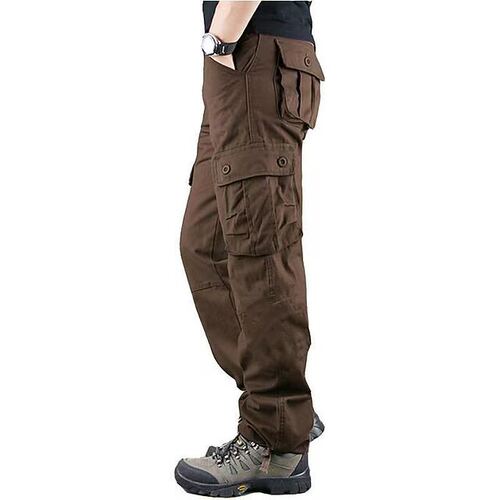 男士拉链休闲工装长裤   Men's zipper casual workwear pants