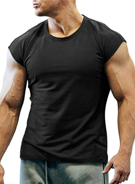 Color Leisure Bottoming T-Shirts Male Casual Tops And Shirts