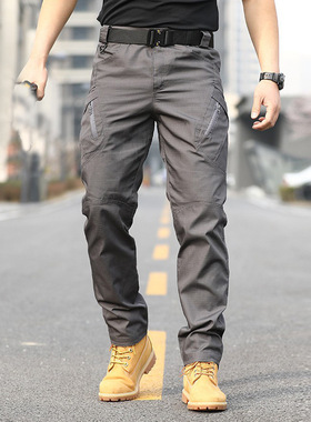 Men's multi pocket casual work pants 男士多口袋休闲工装裤