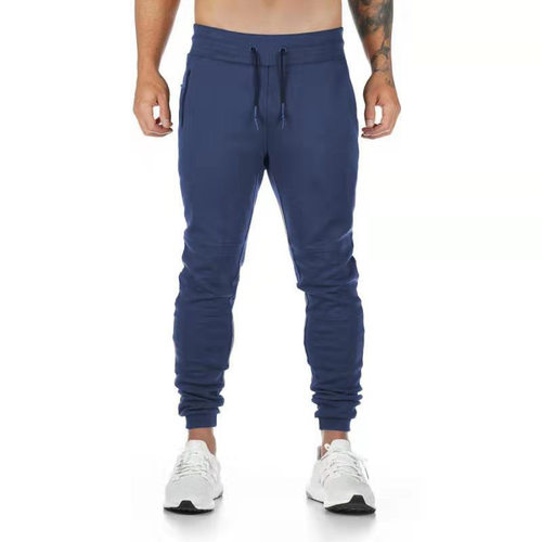 男士纯色运动紧身长裤 Men's solid color sports tight pants