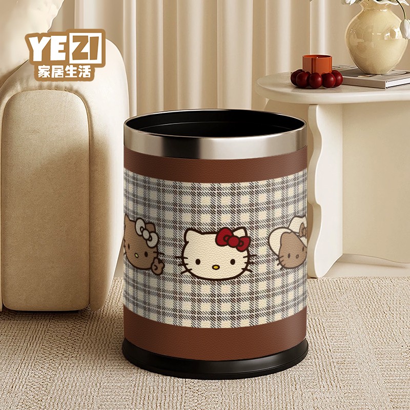 helloKitty皮革垃圾桶【新上市】