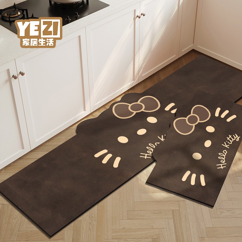 复古凯蒂猫厨房地垫【热卖中】