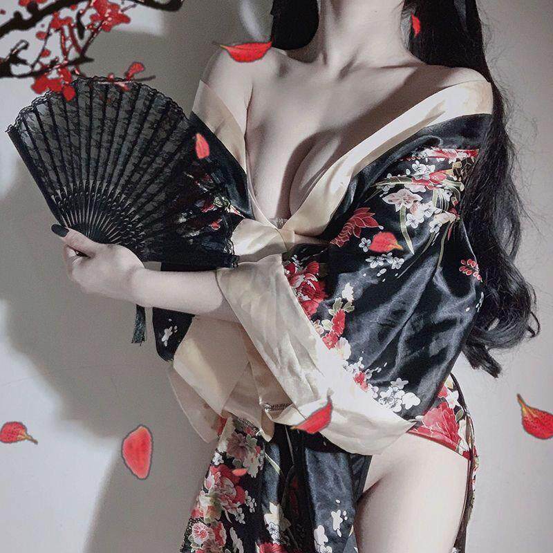 新款内衣和服日系大码性感睡衣女睡裙浴衣睡袍包裹性感