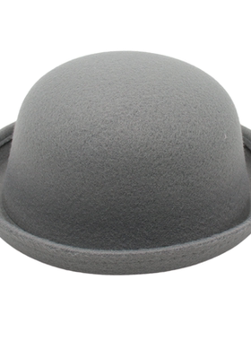 可爱JK制服小圆帽日系百搭圆顶礼帽学院风亲子帽光身小孩盆帽甜美