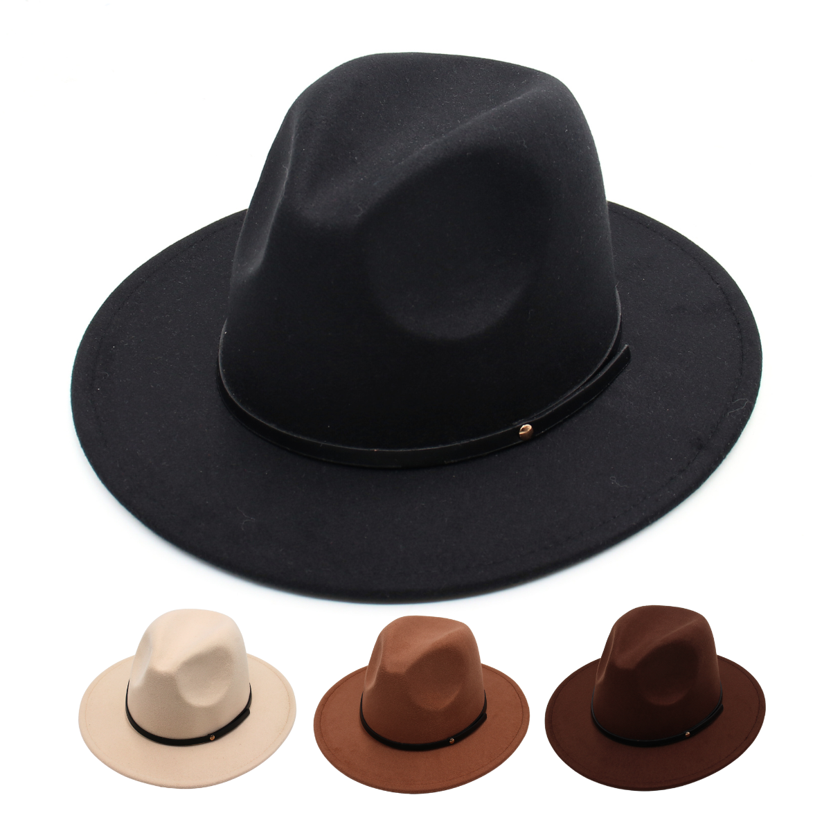 欧美英伦礼帽上海滩复古大沿爵士帽子秋冬皮带韩版毛呢帽男女休闲,服饰配件/皮带/帽子/围巾,帽子,淘宝优惠券,粉丝福利购,淘宝优惠卷