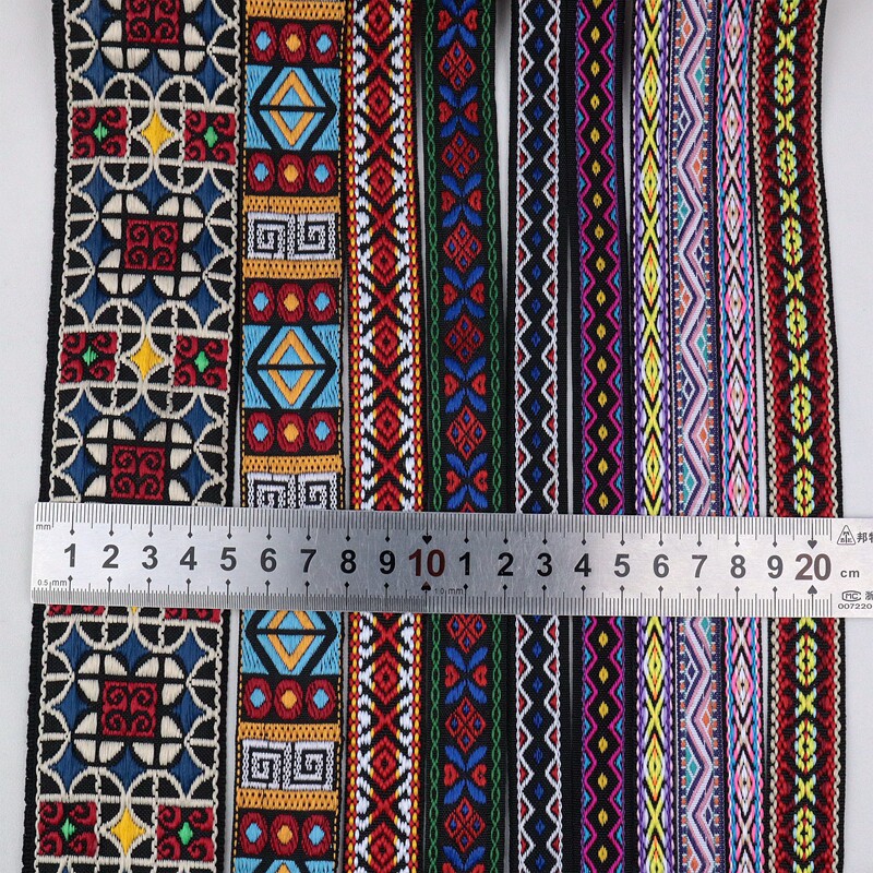 花边刺绣民族风织带宽衣服包边条手工布艺衣服辅料装饰布料