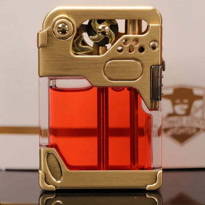 佐罗二代风火轮透明煤油打火机