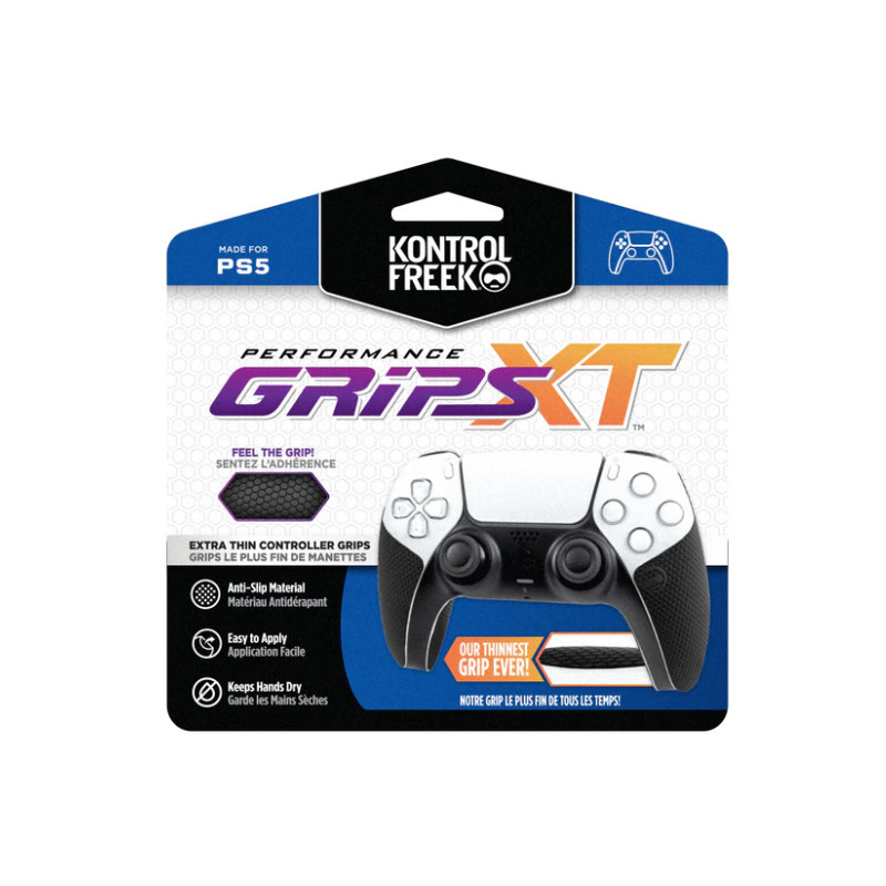 STEELSERIES KONTROLFREEK PS5 게임 컨트롤러 보호 커버 미끄럼 방지 보호 소프트 커버 ORIGINALGRIPSXTHIN-PS5[세대]