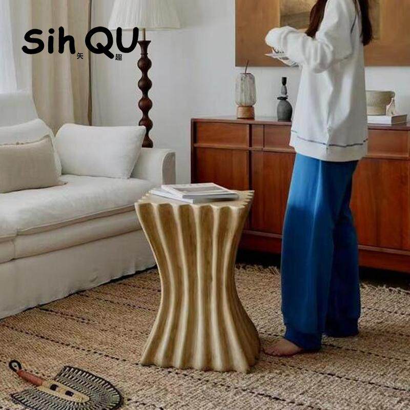 SHIQU矢趣沙发边几复古