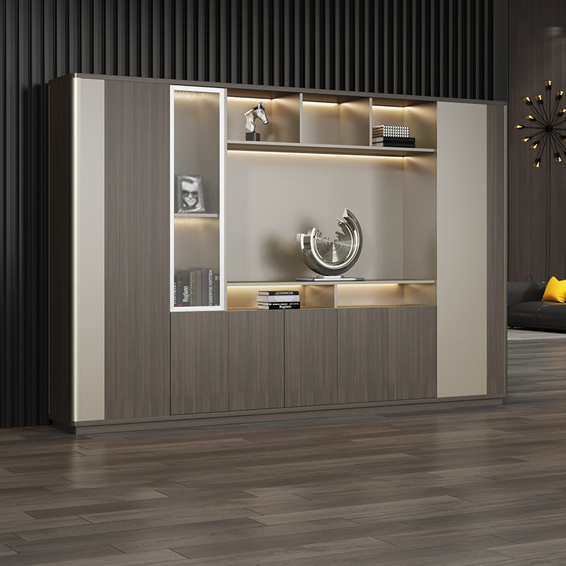 极简文件柜木质资料储物柜档案边柜简约现代老板办公桌配套柜,商业/办公家具,文件柜,淘宝优惠券,粉丝福利购,淘宝优惠卷