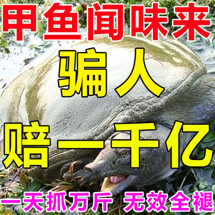 甲鱼诱食剂钓甲鱼专用药野钓老憋饵料水剂添加剂饵料钓甲鱼神器