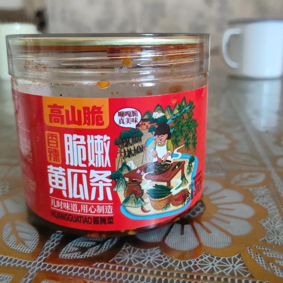 【屋头】香辣脆嫩黄瓜条新鲜腌制嫩黄瓜下饭菜榨菜即食拌饭拌面图片