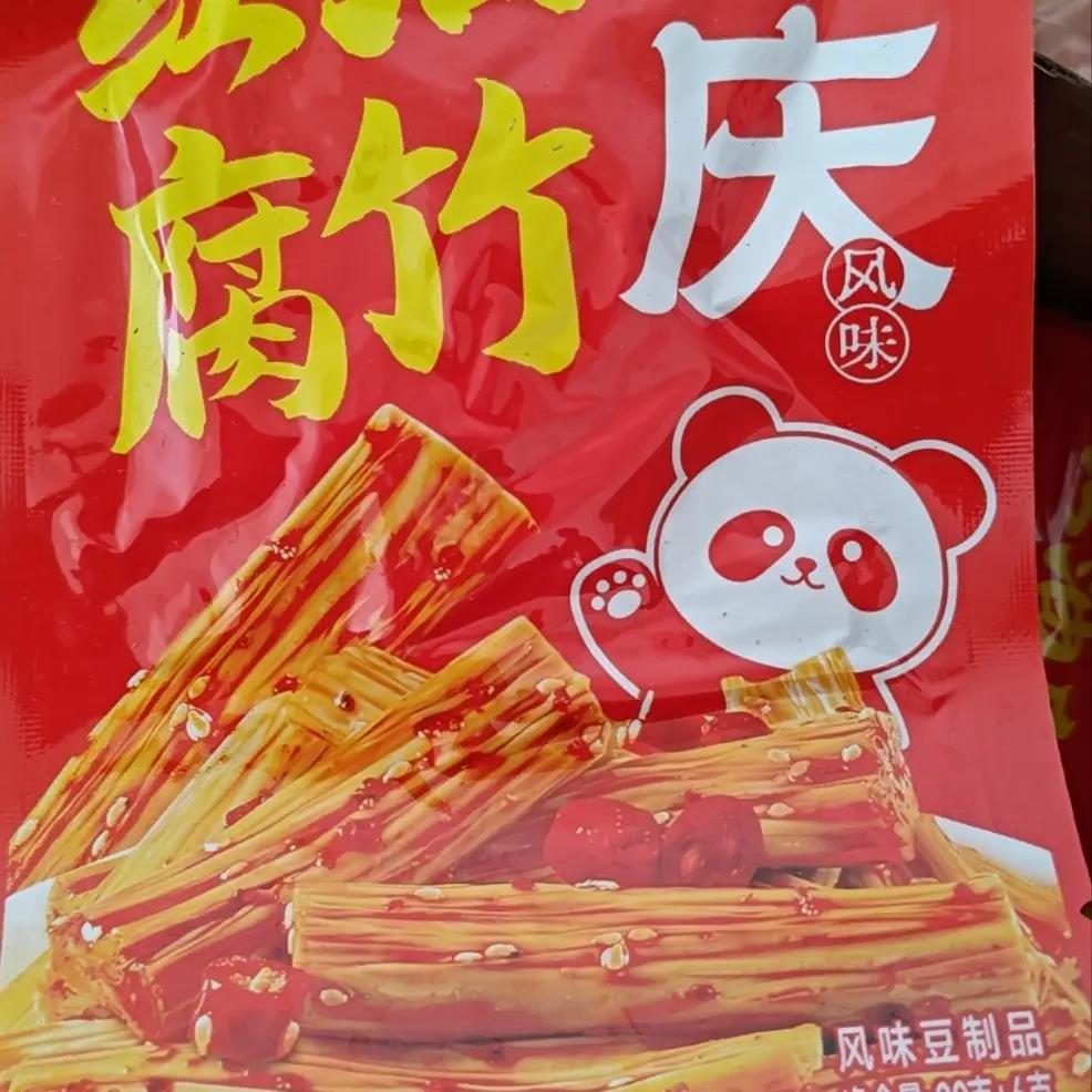 店铺热销春福盈腐竹即食小包装香辣麻酱解馋豆制品零食饭菜佐餐商