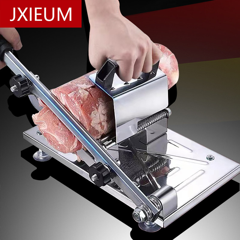 德国304不锈钢羊肉卷切片机家用小型切片手动切年糕刀超薄多功能